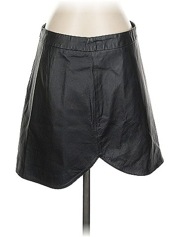 BB Dakota Leather Skirt (view 1)