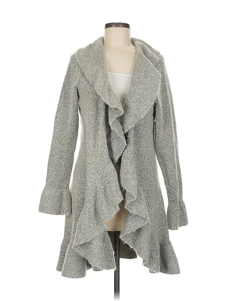 Pre-owned Style & Co Cardigan Sweater In Gray