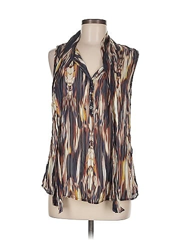 Classiques Entier Sleeveless Silk Top (view 1)