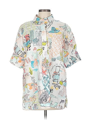 Chico's Short Sleeve Button-Down Shirt (view 1)