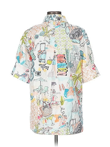 Chico's Short Sleeve Button-Down Shirt (view 2)