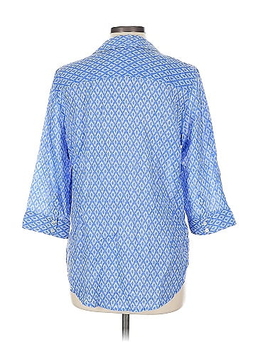 Chico's 3/4 Sleeve Button-Down Shirt (view 2)