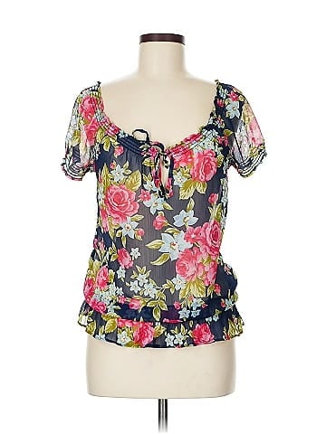 Hollister Short Sleeve Blouse (view 1)
