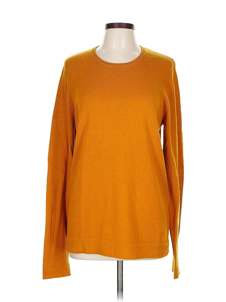 Pre-owned Assorted Brands Pullover Sweater In Orange