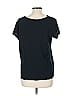 LNA 100% Cotton Black Short Sleeve Top Size L - photo 2