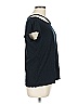 LNA 100% Cotton Black Short Sleeve Top Size L - photo 3