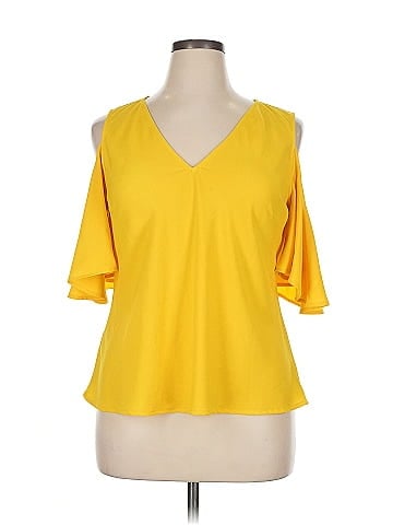 Derek Lam Collective 3/4 Sleeve Blouse (view 1)