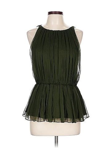 Alice + Olivia Sleeveless Silk Top (view 1)