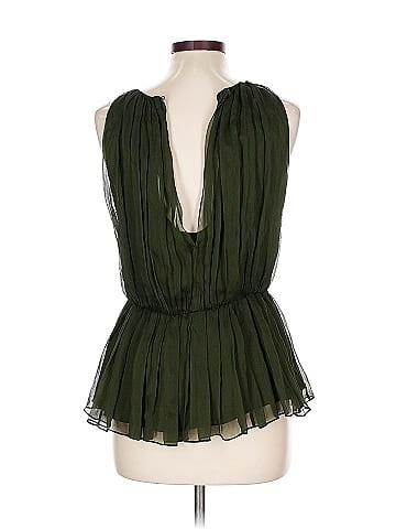 Alice + Olivia Sleeveless Silk Top (view 2)