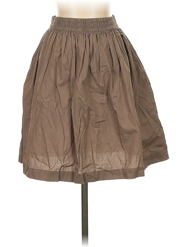 Pre-owned Topshop Boutique Casual Skirt In Brown