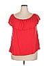 Ambiance Red Short Sleeve Top Size 2X - photo 1