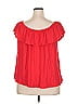 Ambiance Red Short Sleeve Top Size 2X - photo 3