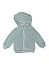 Carter's 100% Polyester Blue Zip Up Hoodie 9-12 MO / 12 MO - photo 1