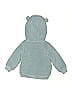 Carter's 100% Polyester Blue Zip Up Hoodie 9-12 MO / 12 MO - photo 2