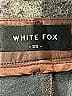 White Fox Brown Faux Leather Pants Size XS - photo 4
