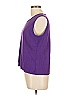Choices 100% Nylon Purple Sleeveless T-Shirt Size L - photo 4