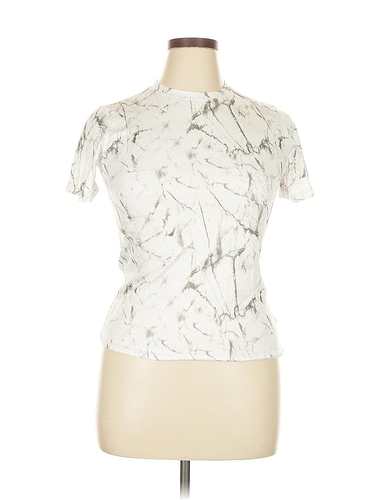 Pre-owned Active By Old Navy Short Sleeve T-shirt In White