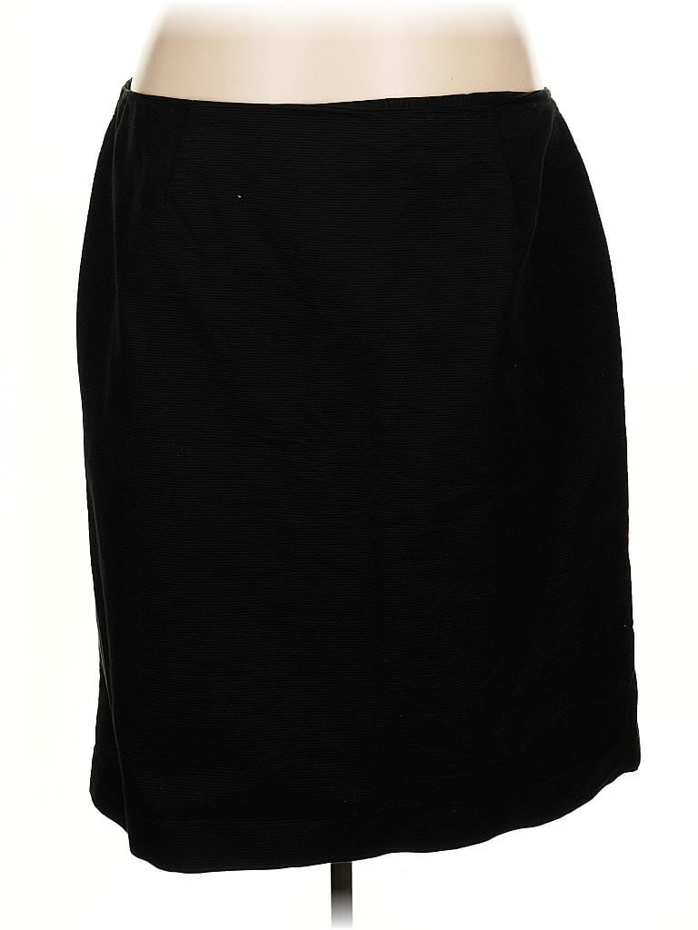 Pre-owned Talbots Casual Skirt In Black