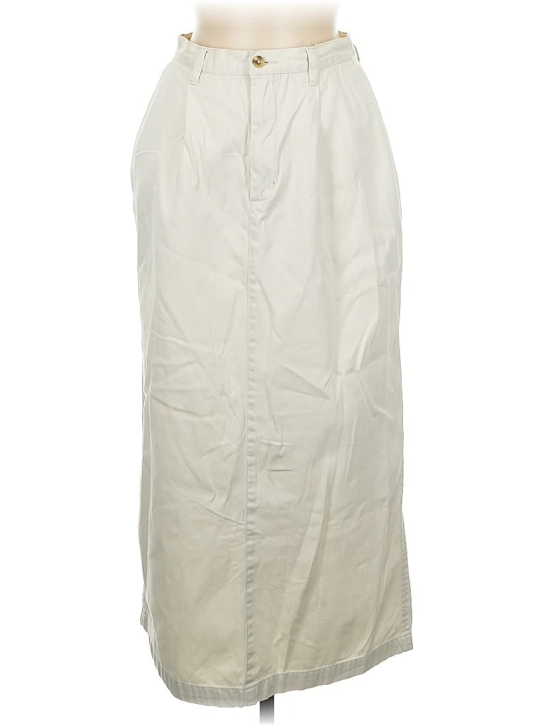 Pre-owned Eddie Bauer Casual Skirt In White