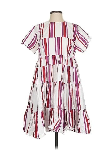 Norblack Norwhite Casual Dress (view 1)