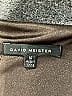 David Meister Paisley Purple Cocktail Dress Size 14 - photo 7