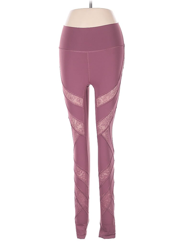 Pre-owned Lululemon Athletica Active Pants In Pink