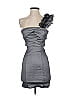 Snap Gray Cocktail Dress Size 5 - photo 1