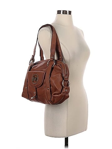 MICHAEL Michael Kors Leather Shoulder Bag (view 2)