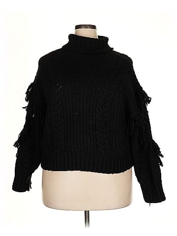 Scoop Turtleneck Sweater (view 2)
