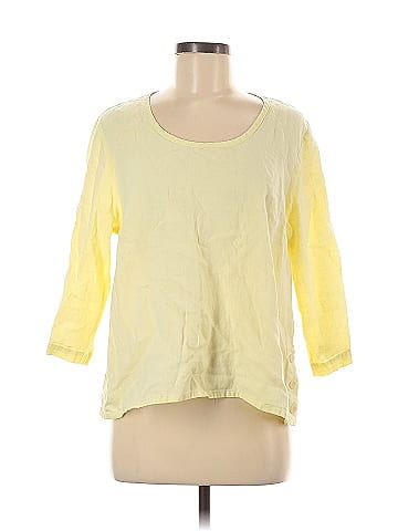 Flax 3/4 Sleeve Top (view 1)