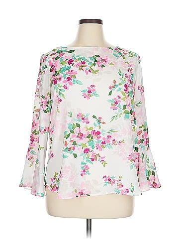 Counterparts 3/4 Sleeve Blouse (view 1)