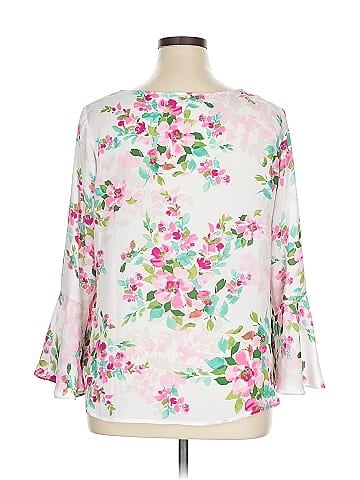 Counterparts 3/4 Sleeve Blouse (view 2)