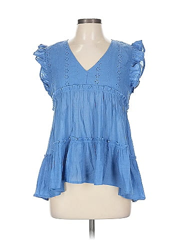 Pink Lily Sleeveless Blouse (view 1)