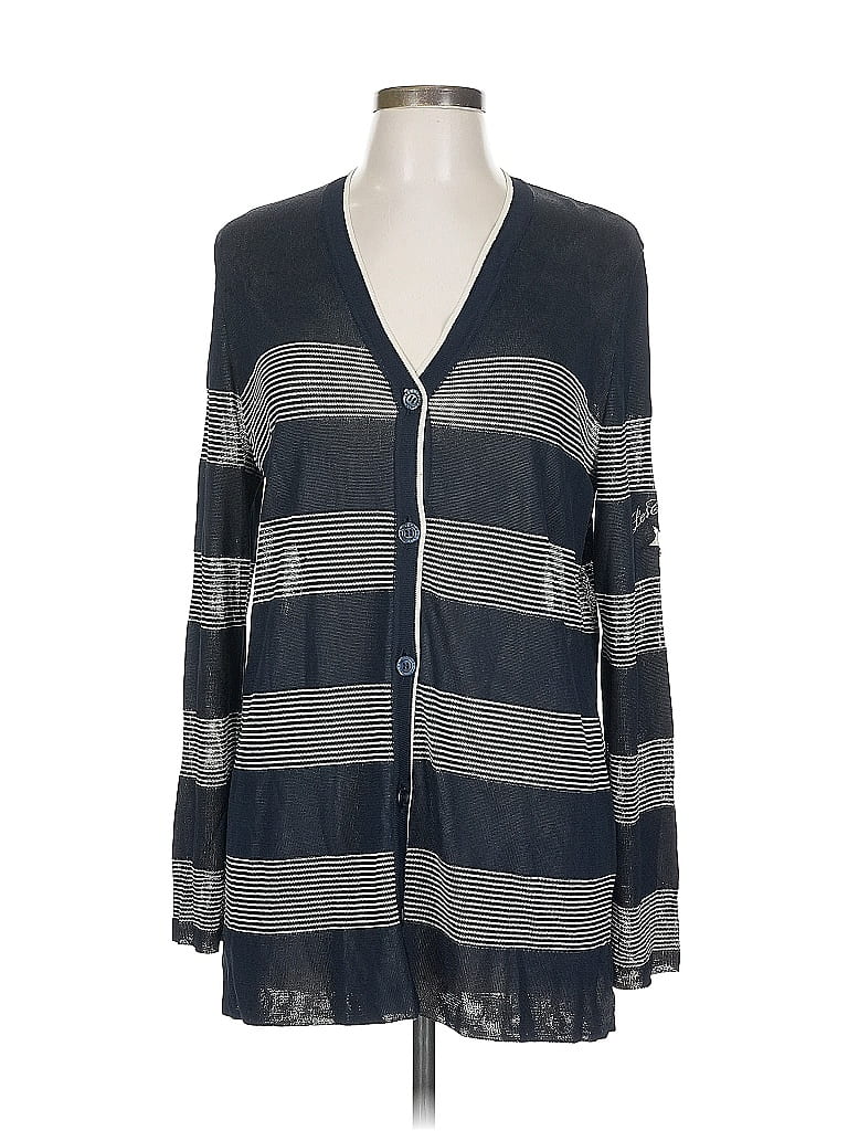 Les Copains 100% Wool Gray Wool Cardigan Size EU 42 / US 12 - photo 1