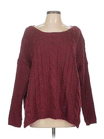 Pink Lily Pullover Sweater (view 1)