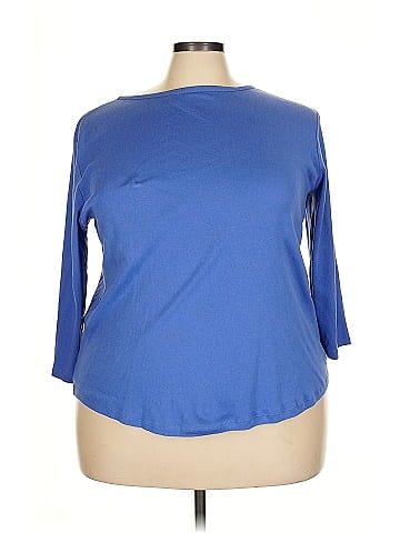 Chico's 3/4 Sleeve T-Shirt (view 1)