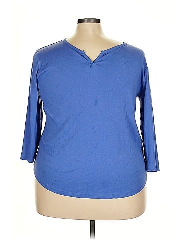 Chico's 3/4 Sleeve T-Shirt (view 2)