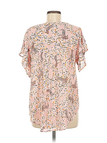Democracy Short Sleeve Blouse (view 2)