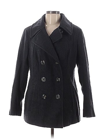 London Fog Wool Coat (view 1)