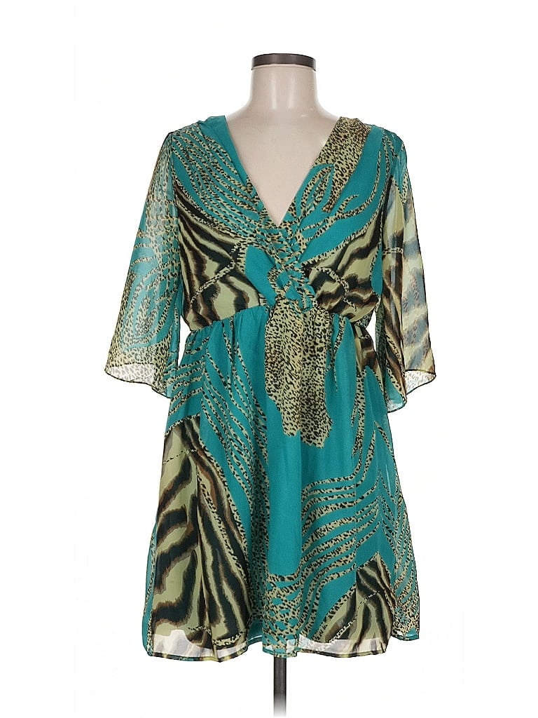 Pre-owned Romeo & Juliet Couture Cocktail Dress In Blue