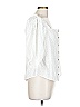 Hutch 100% Cotton White 3/4 Sleeve Blouse Size L - photo 3