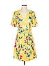 Alexia Admor 100% Polyester Floral Yellow Casual Dress Size 4 - photo 1