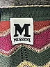 M Missoni Gold Pink Chevron Knit Top Size 10 - photo 7