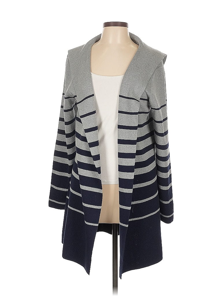 Pre-owned Apt. 9 Cardigan Sweater In Gray