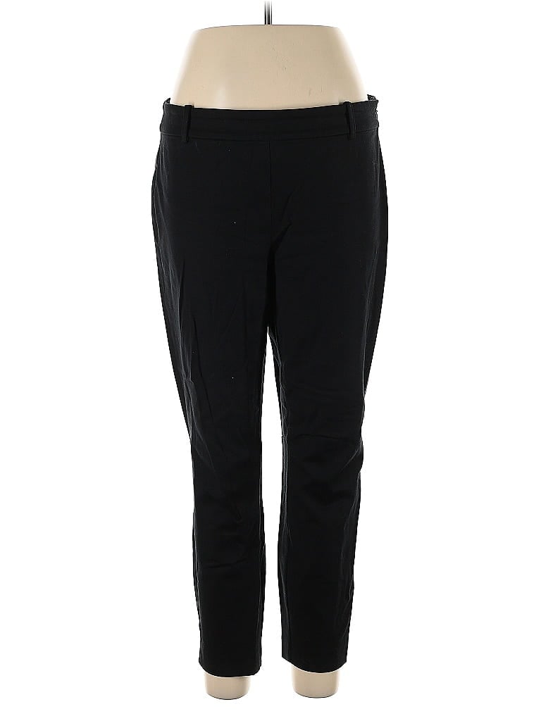 Pre-owned J.crew Factory Store Active Pants In Black