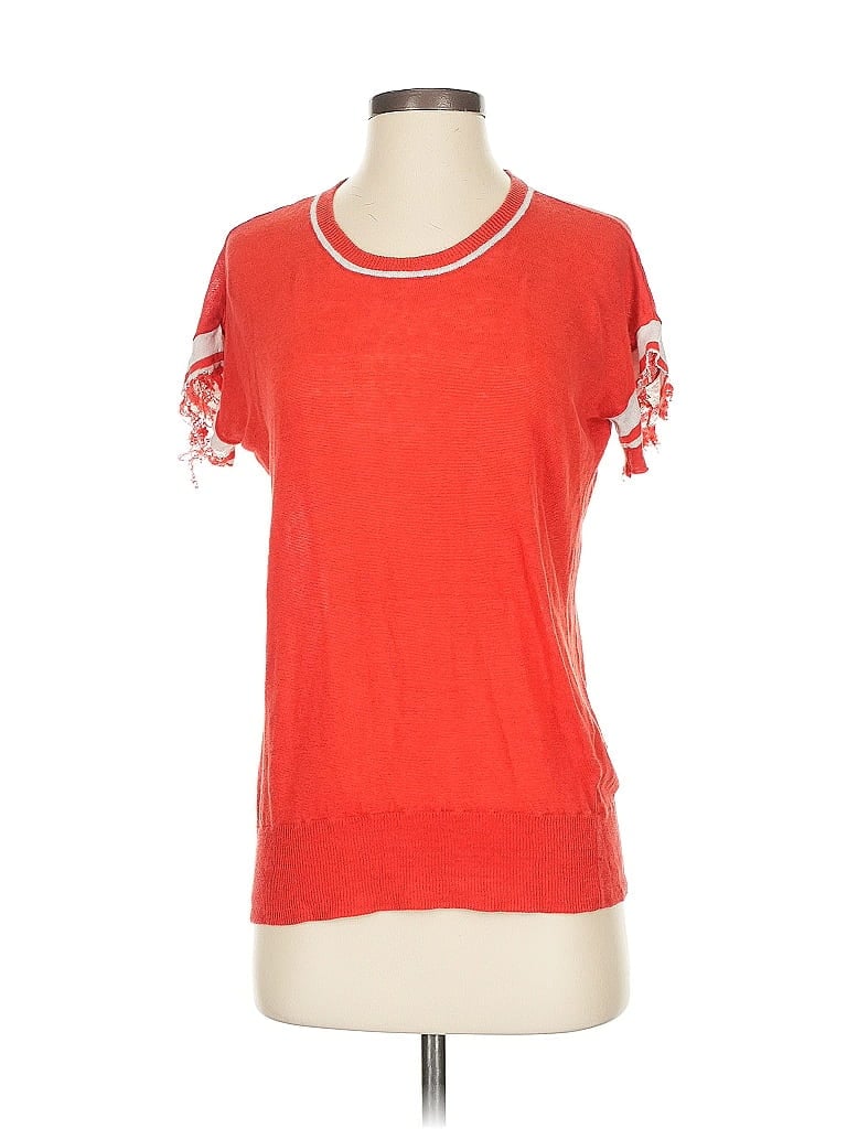 Pre-owned Madewell Cardigan Sweater In Red