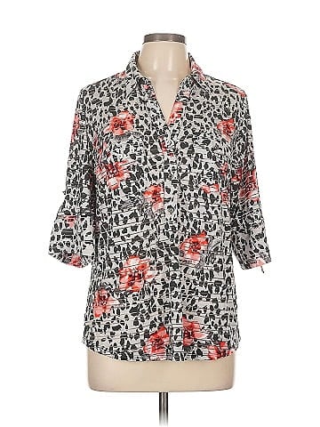 Cathy 3/4 Sleeve Blouse (view 1)