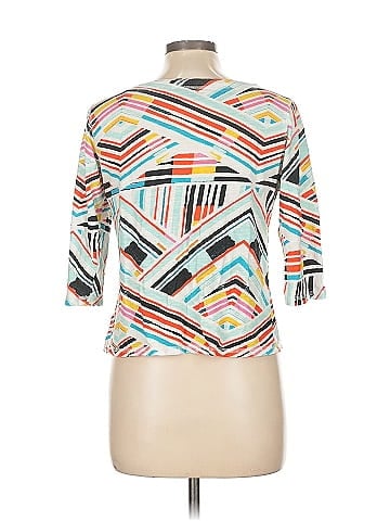 Oncue Casual 3/4 Sleeve T-Shirt (view 2)
