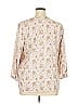 Talbots Outlet 100% Rayon Ivory 3/4 Sleeve Blouse Size XL - photo 2