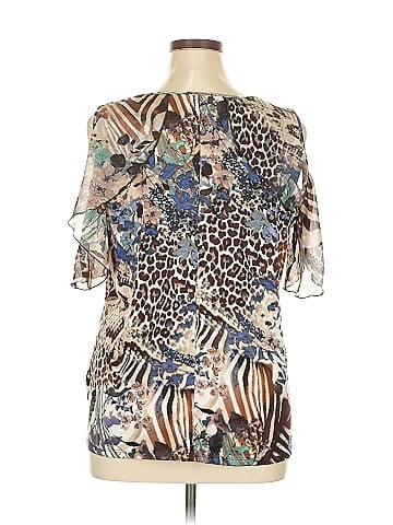 Notations Short Sleeve Blouse (view 2)
